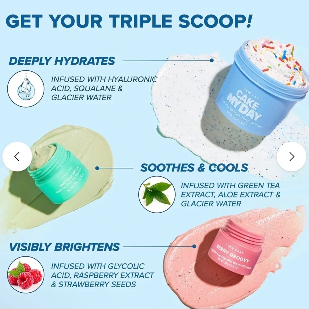 I Dew Care Scoop Party Skincare Set